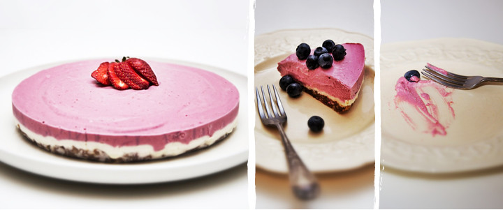 Raw Cashew & Raspberry Cheesecake Blog Recipe