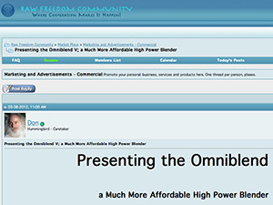 omniblend australia rawfreedomcommunity.info blender review vitamix blendtec